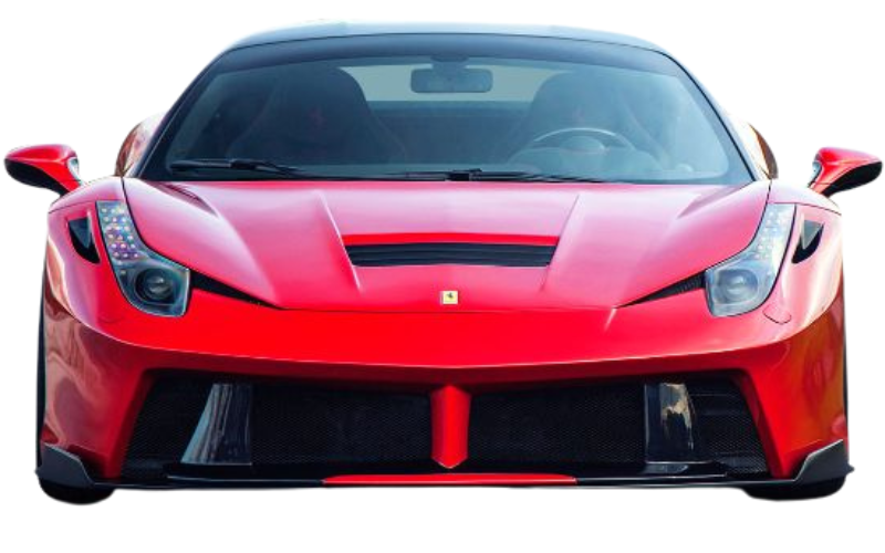 red sports car